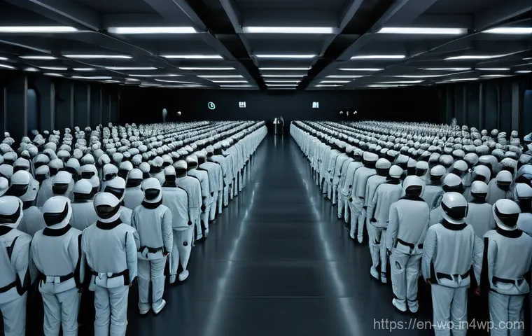 디스토피아적 사회에서의 젠더 문제 - Prompt 1: The Standardized Collective**