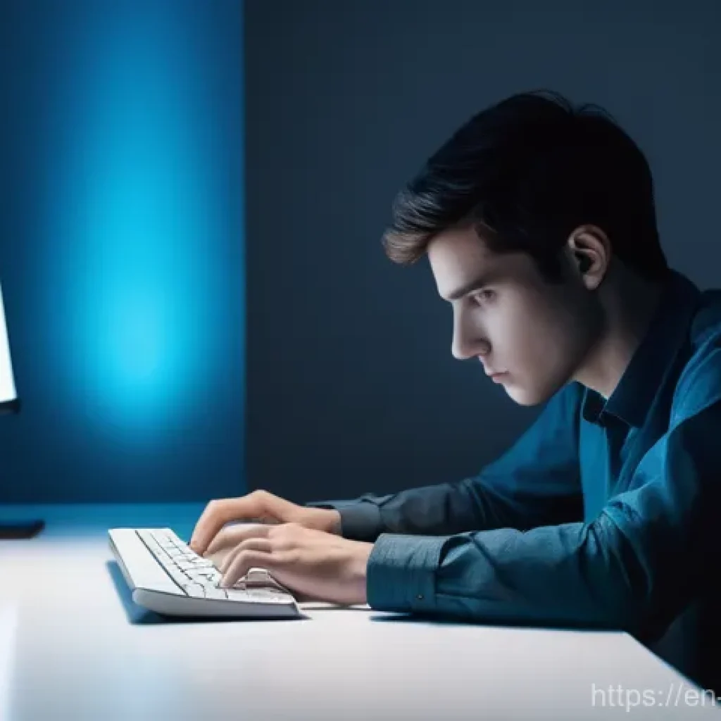 디스토피아적 사회의 소통 방식 변화 - **Prompt Title: The Silent Observer**
"A lone individual, gender-neutral, in their late twenties...